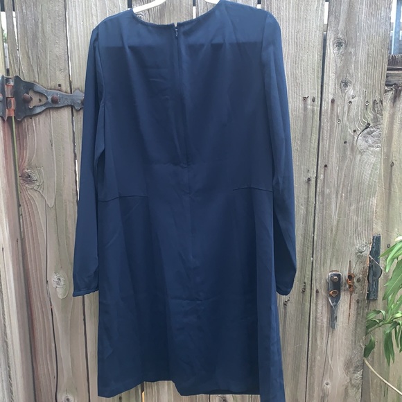 Ann Taylor Loft Dress Fall Winter Long Sleeve Women’s Sz 14T Tall NWT - Picture 7 of 9